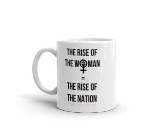 Image of THE RISE OF THE WOMAN MUG